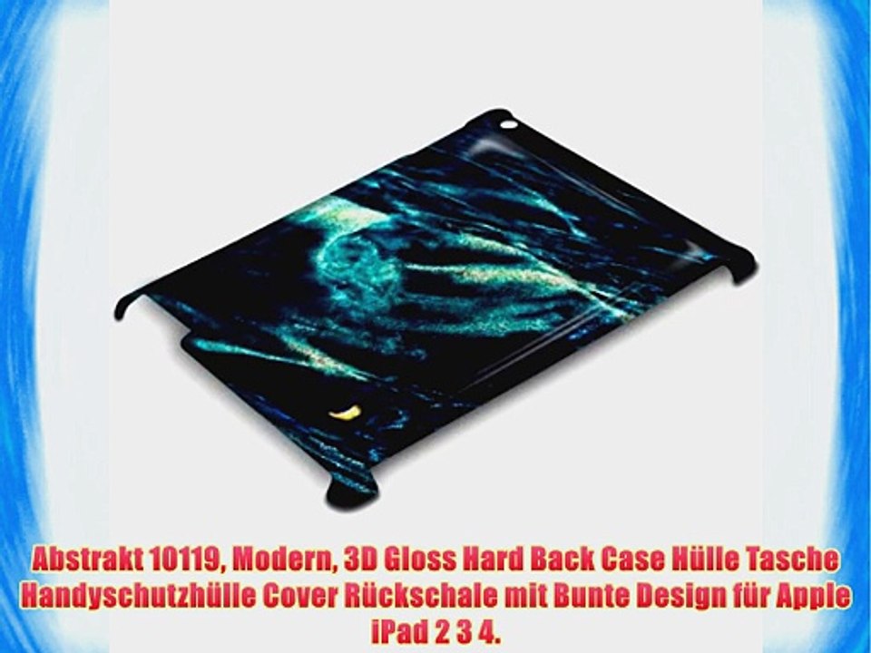 Abstrakt 10119 Modern 3D Gloss Hard Back Case H?lle Tasche Handyschutzh?lle Cover R?ckschale