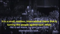 Hitler Denounces Jews During Speech at Siemens Factory (w/English subtitles)