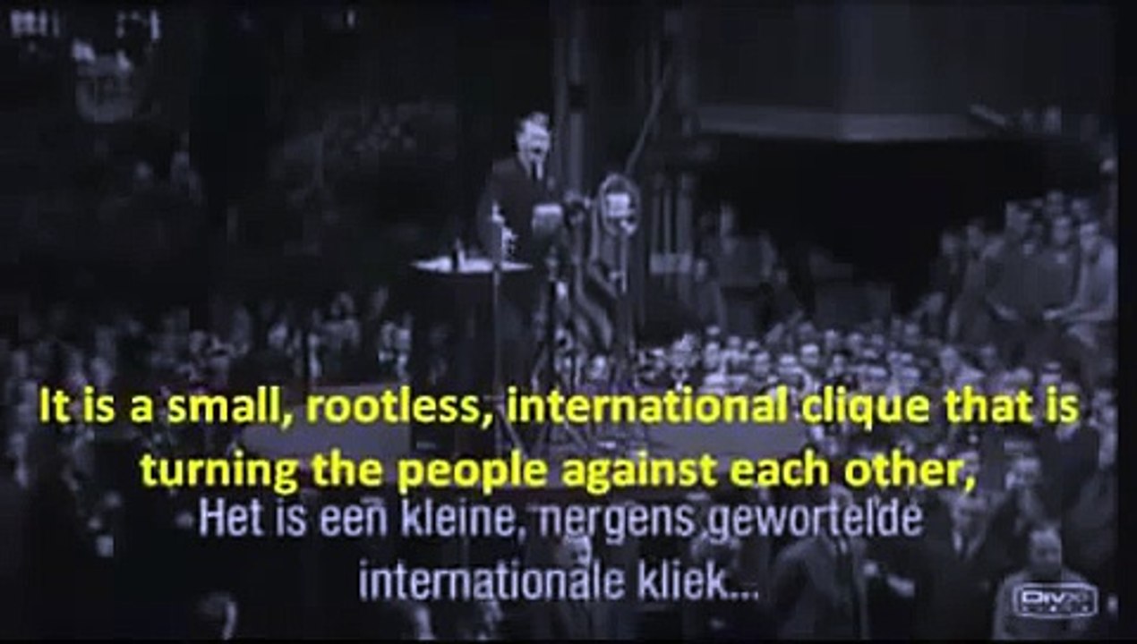 Hitler Denounces Jews During Speech at Siemens Factory (w/English subtitles)