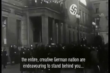 Hitler's 1933 Speech at Siemens Factory w/Goebbels Intro (English subtitles)