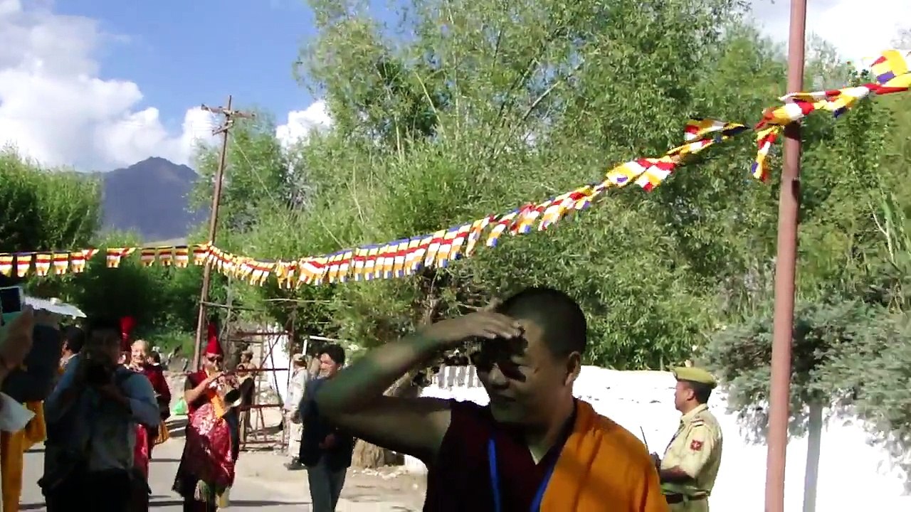 HH DALAI LAMA in Leh, Ladakh, India (Kalachacra)