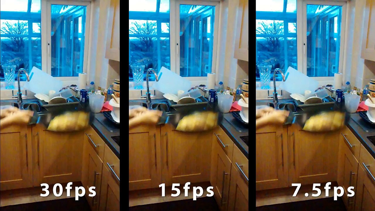 Motorola Moto G 120 fps Slow motion test