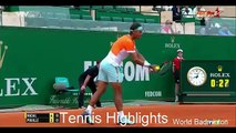 Highlights   Rafael Nadal vs Lucas Pouille   2015 Monte   Carlo Masters