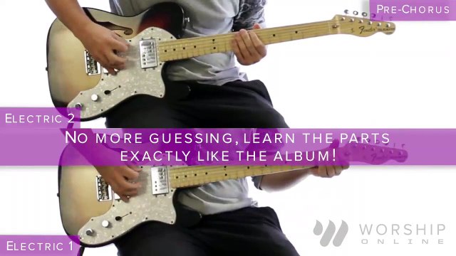 Risen - Covenant Worship - Electric Guitar Tutorial