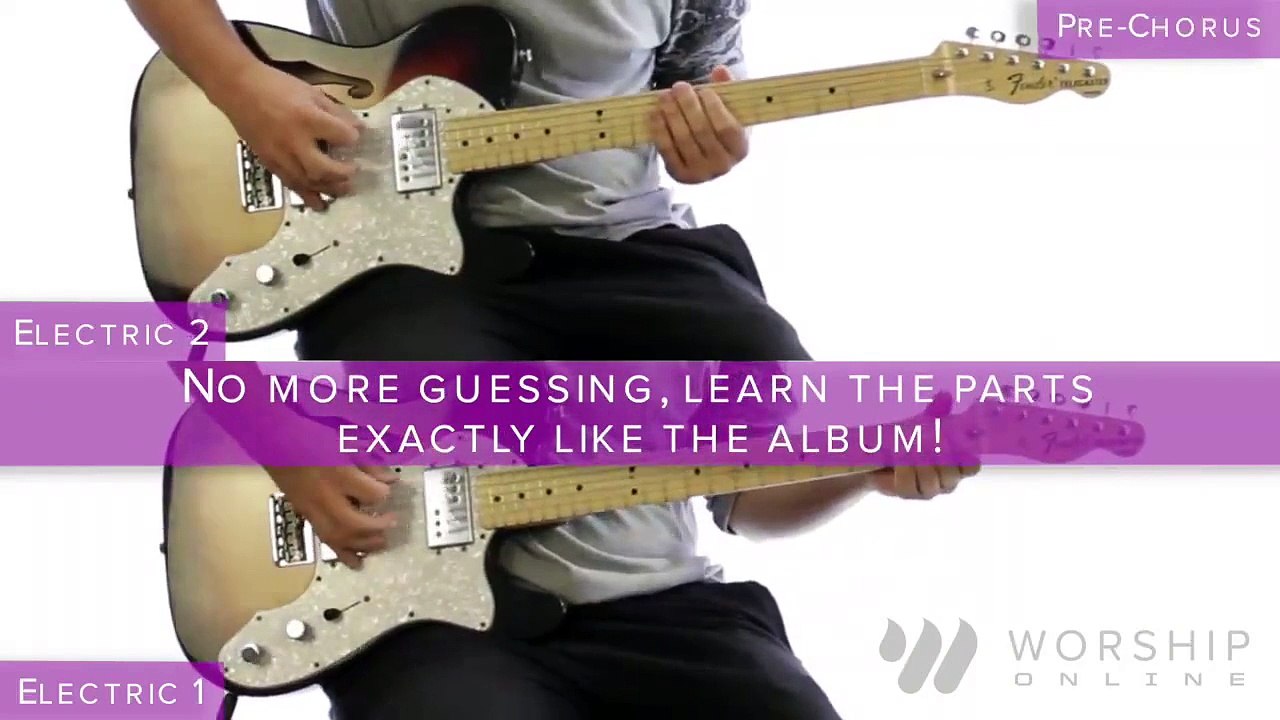 Risen - Covenant Worship - Electric Guitar Tutorial