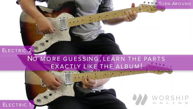 Psalm 100 - Chris Tomlin - Electric Guitar Tutorial