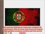 Flagge Portugal 1 Weltkarte Schwarz iPad 4 3 2 Smart Back Case Leder Tasche Shutzh?lle H?lle