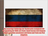 Flagge Russland 1 Weltkarte Schwarz iPad 4 3 2 Smart Back Case Leder Tasche Shutzh?lle H?lle