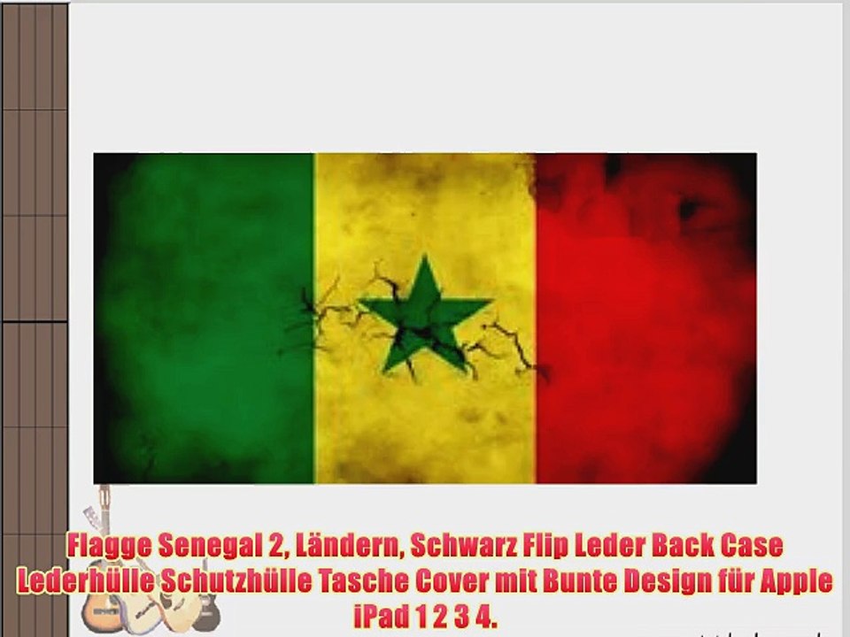 Flagge Senegal 2 L?ndern Schwarz Flip Leder Back Case Lederh?lle Schutzh?lle Tasche Cover mit
