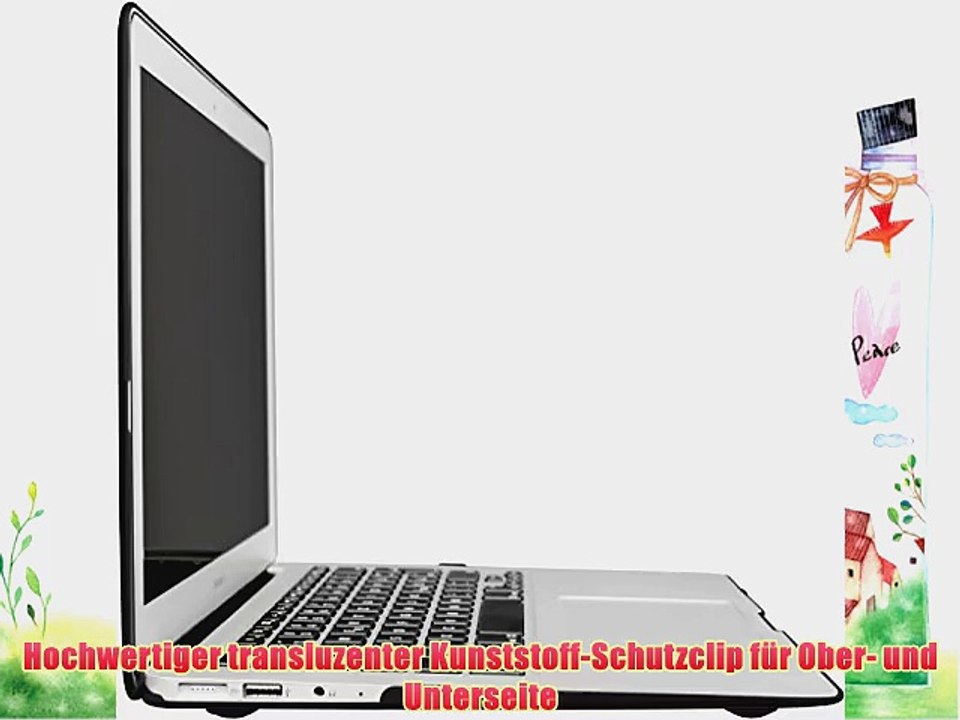 Artwizz 4401-1201 Rubber Clip f?r MacBook Air (11 Zoll) mit Retina Display schwarz