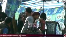 ثوار ميدان التحرير يشربو الشاى والسجاير فى نهار رمضان