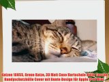 Katzen 10055 Graue Katze 3D Matt Case Hartschale H?lle Tasche Handyschutzh?lle Cover mit Bunte