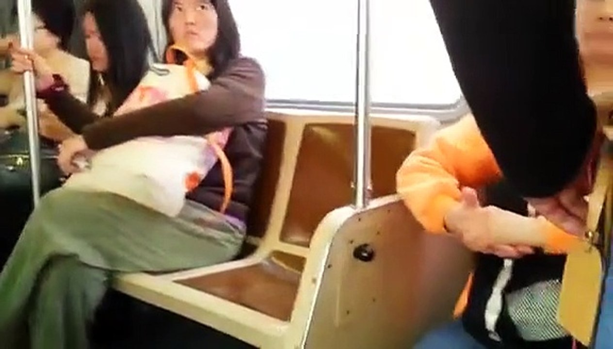 Asian Girls On Buses