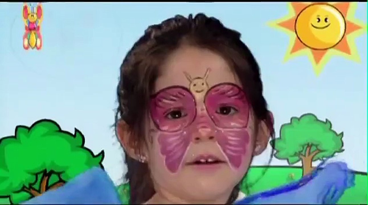 Arabic Song for Kids Blue Butterfly أغنية اطفال لو أنني فراشة زرقاء