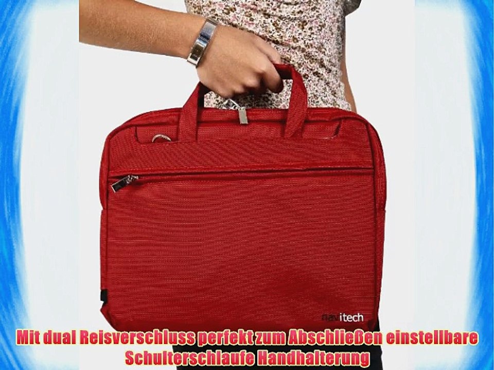 Navitech 15.6 Zoll premium Notebook/ Ultrabook / Laptop Case / Cover Trage Tasche / Schultertasche