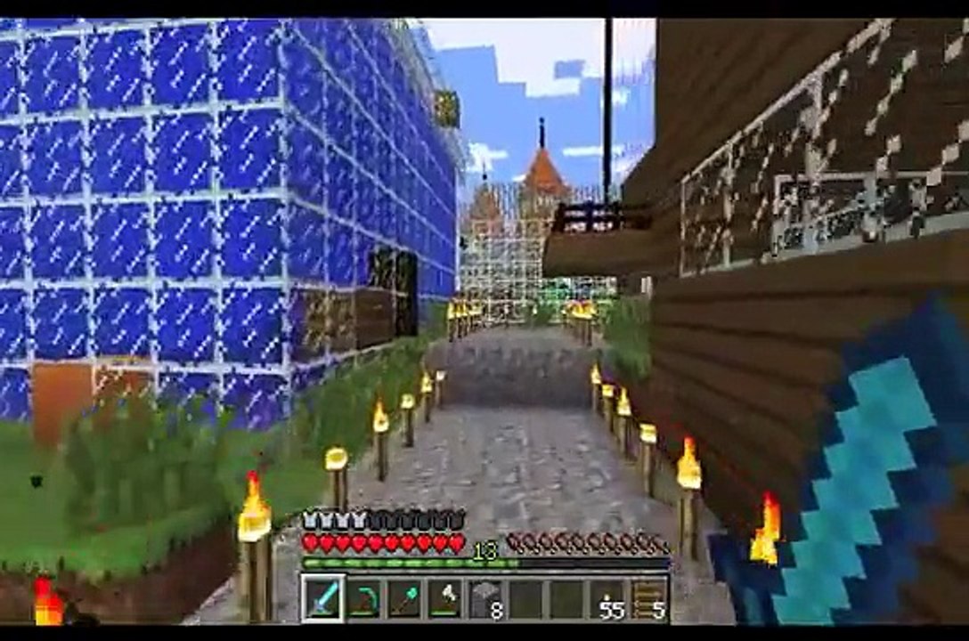 Playing Minecraft in Akapama Land ep.19 - A Gift From My Daughter