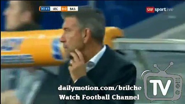 Shkelzen Gashi gets Injured Lech Poznan vs Basel Champions League 29.07.2015