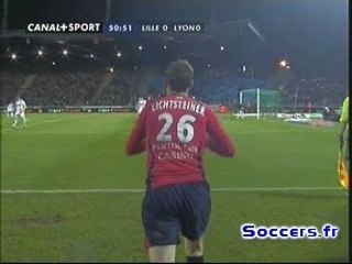 Buts de Lille saison 2006/2007