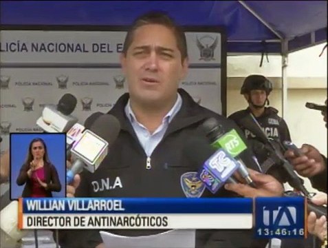Autoridades presentan cifras de operativos antinarcóticos
