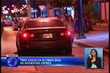 Semáforo en rojo puede convertirse en el inicio de un secuestro exprés