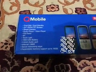 Qmobile R1000 unboxing and Review video