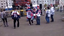 Ice-Hockey championship 2014, hospitality area in student village. Belarus, Minsk