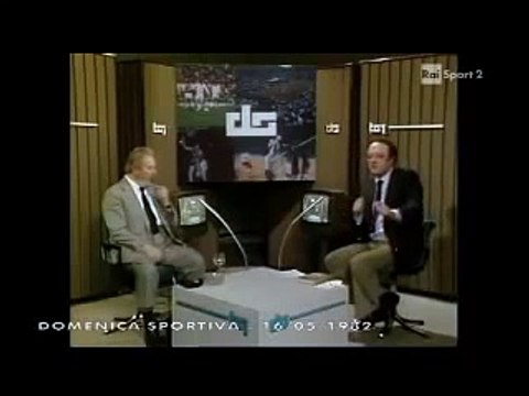 Domenica Sportiva del 16 maggio 1982 - Commenti di Gianni Brera e Beppe Viola