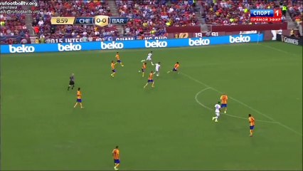 Eden Hazard Amazing Goal - Chelsea vs Barcelona 1-0 - Friendly Match 2015 HD