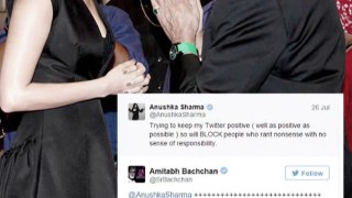 Amitabh Bachchan is scared of getting BLOCKED by Anushka Sharma