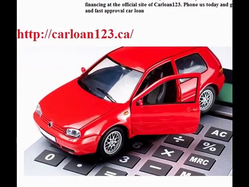 Online Car Loans, Online Car Loan,Online Auto Loans (http://carloan123.ca/)