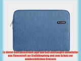 PLEMO Denim-Gewebe H?lle Sleeve Tasche f?r 33-338 cm (13-133 Zoll) Laptop / Notebook Computer