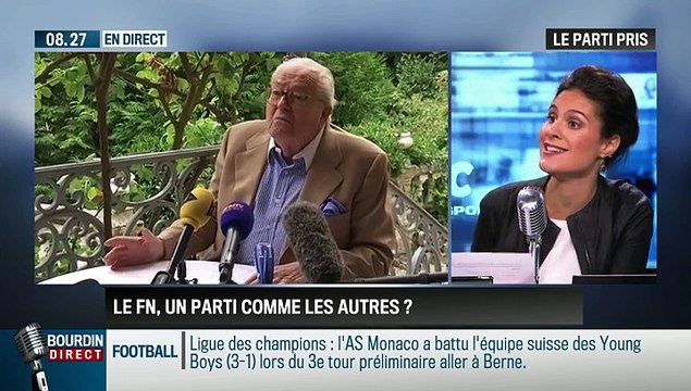 Le parti pris d'Apolline de Malherbe : Pour la troisième fois, la justice a donné raison à Jean-Marie Le Pen contre la direction du FN - 29/07
