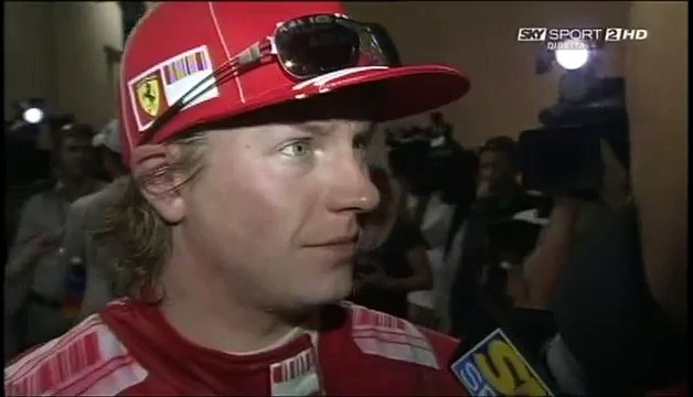 Abu Dhabi 2009 Kimi Räikkönen Race Interview