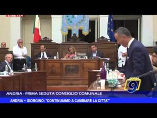 ANDRIA | Giorgino: "Continuiamo a cambiare la città"