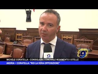 ANDRIA | Coratella: "Noi la vera opposizione"