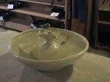 Cat Drinking Fountain, Handmade, Ceramic 