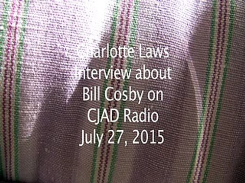 Charlotte Laws talks about Bill Cosby on Canadian Radio Show