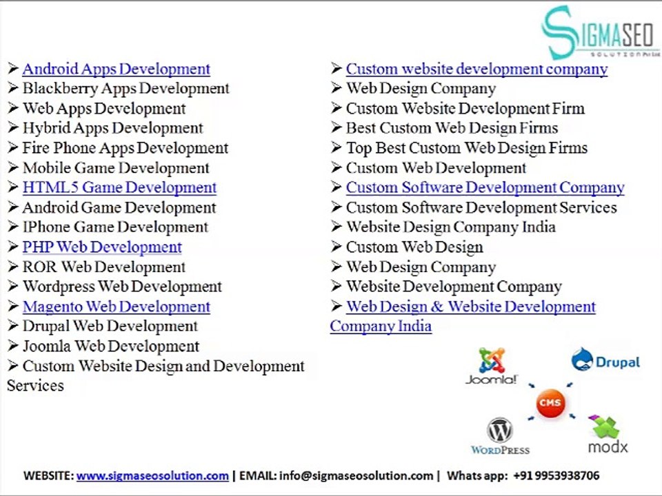 Ecommerce website designing company