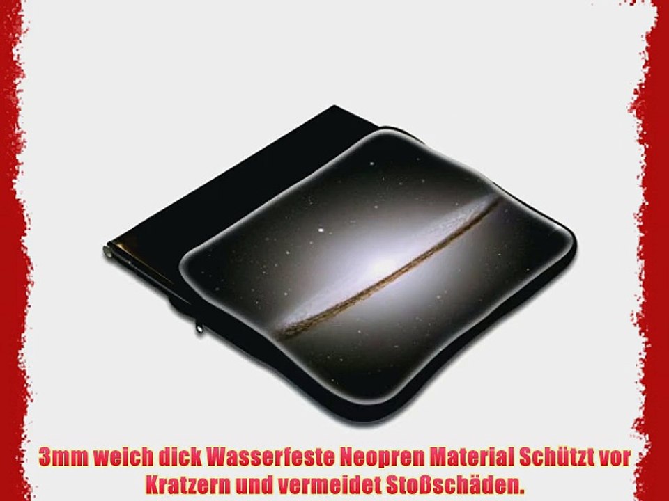 Weltraum 10041 Kosmos Wasserfest Neopren Weich Zip Geh?use Computer Sleeve Laptop Tasche Schutzh?lle