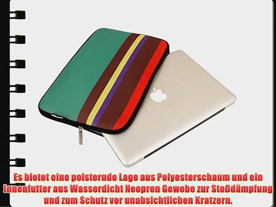 Mosiso - Wasserdicht Neopren Tasche H?lle Sleeve mit f?nf Farben f?r 33-338 cm (13-133 Zoll)