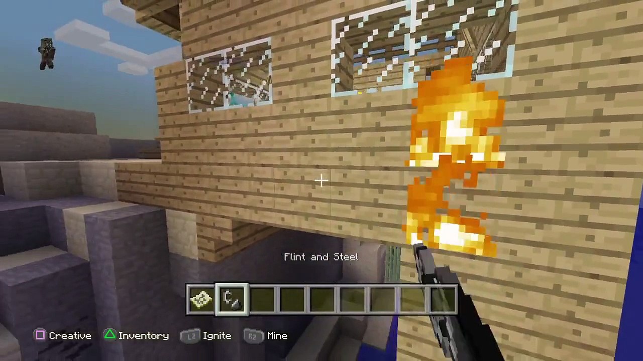 Minecraft trolling 6 year olds