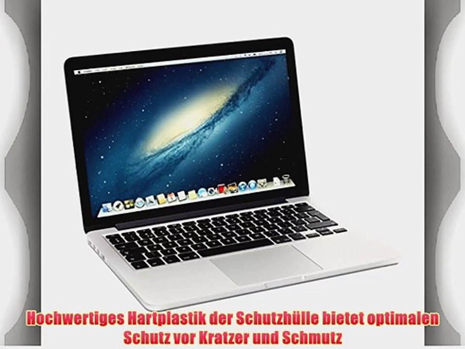 Schutzh?lle f?r Apple MacBook Pro Retina Display 3378 cm (13.3 Zoll) Notebook Slim Case 2-Part