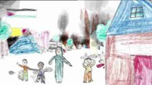 Los niños de Gaza combaten sus traumas con lápices de colores