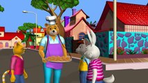 Hot Cross Buns  - 3D Animation - English Nursery rhymes - 3d Rhymes -  Kids Rhymes - Rhymes for childrens