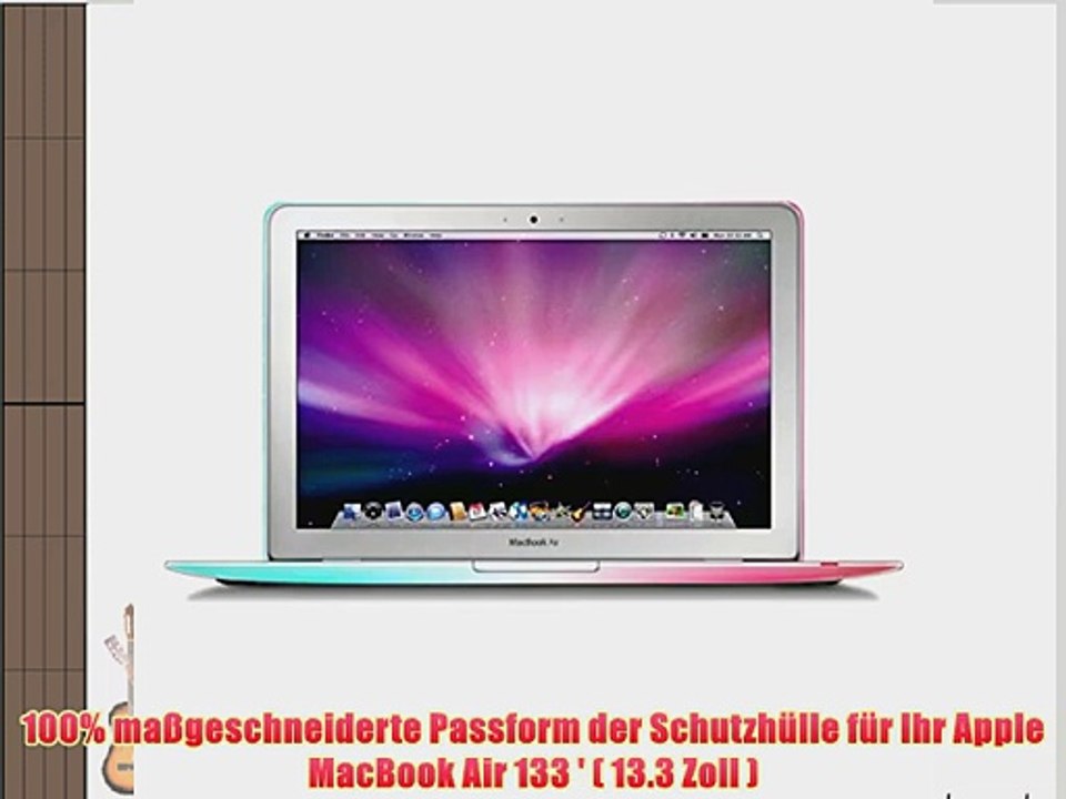 Schutz Cover f?r Apple MacBook Air 133 Zoll 3378 cm ( 2011  2012  2013  2014 ) Notebook Schutzh?lle