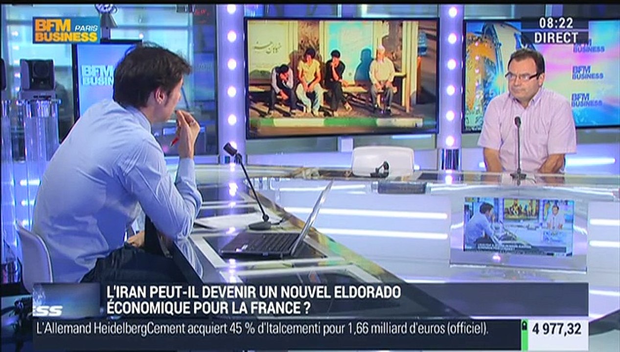 "Les décideurs économiques iraniens veulent continuer à travailler avec les entreprises françaises": Thierry Coville - 29/07