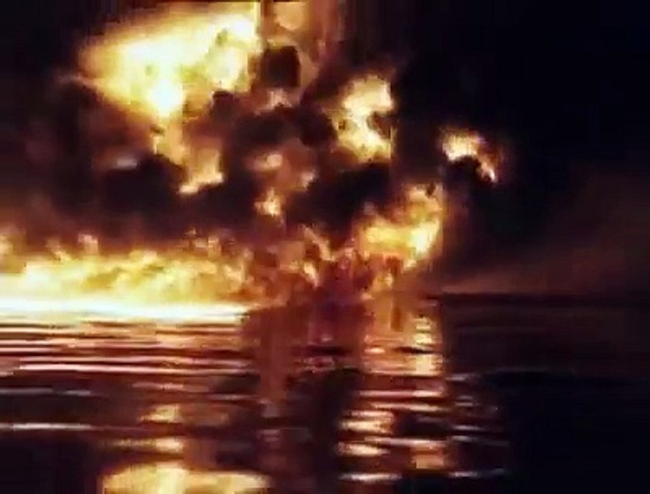 Destroyed in Seconds- Oil Tanker Explosion