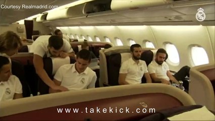 Real Madrid C.F. have arrived in Shanghai, China