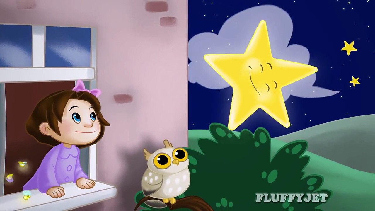 Twinkle, Twinkle, Little Star Nursery Rhyme | Children's Songs by FluffyJetProductions