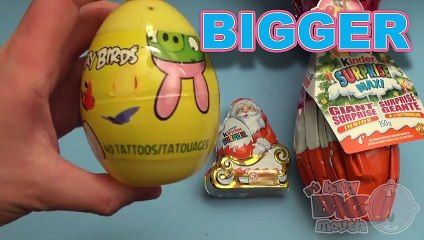 Surprise Eggs Learn Sizes from Smallest to Biggest! Opening Eggs with Toys, Candy and Fun! Part 13
